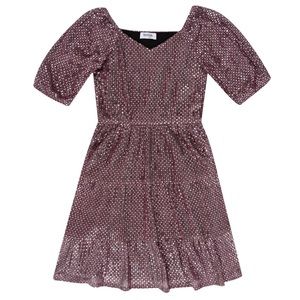 NWT - Speechless - Mauve Sequin Lined Dress - Girl's Size Large (10/12)